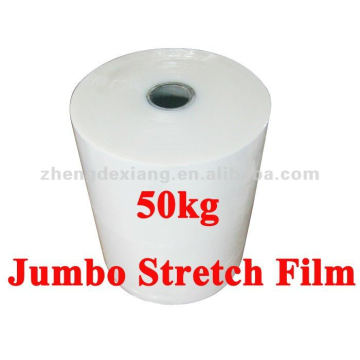 Película estirable Jumbo para envolver paletas de plástico de 50 kg